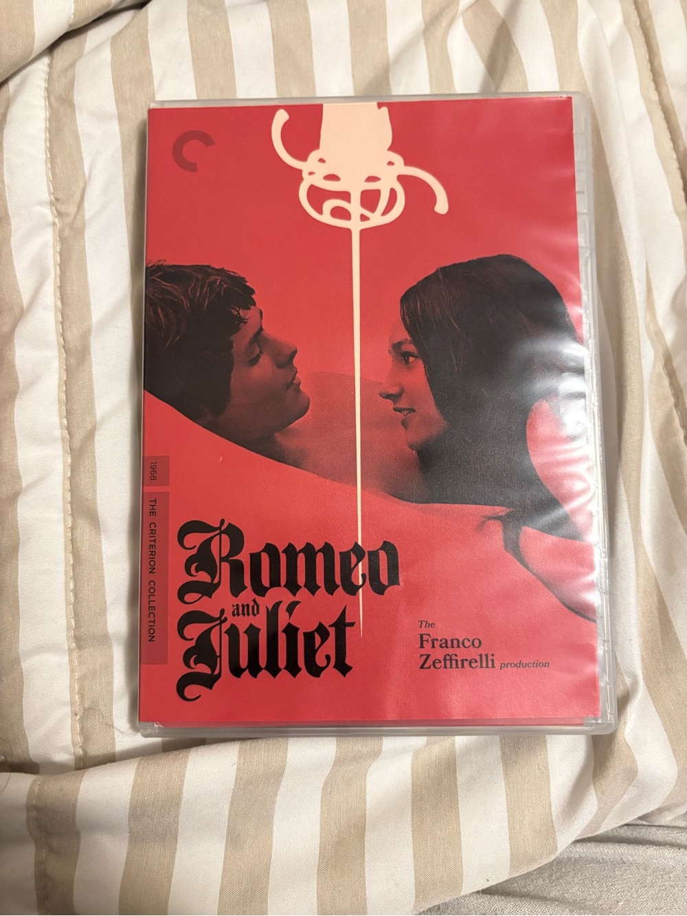 Romeo and Juliet Criterion Collection DVD - Red Cover Romeo and Juliet